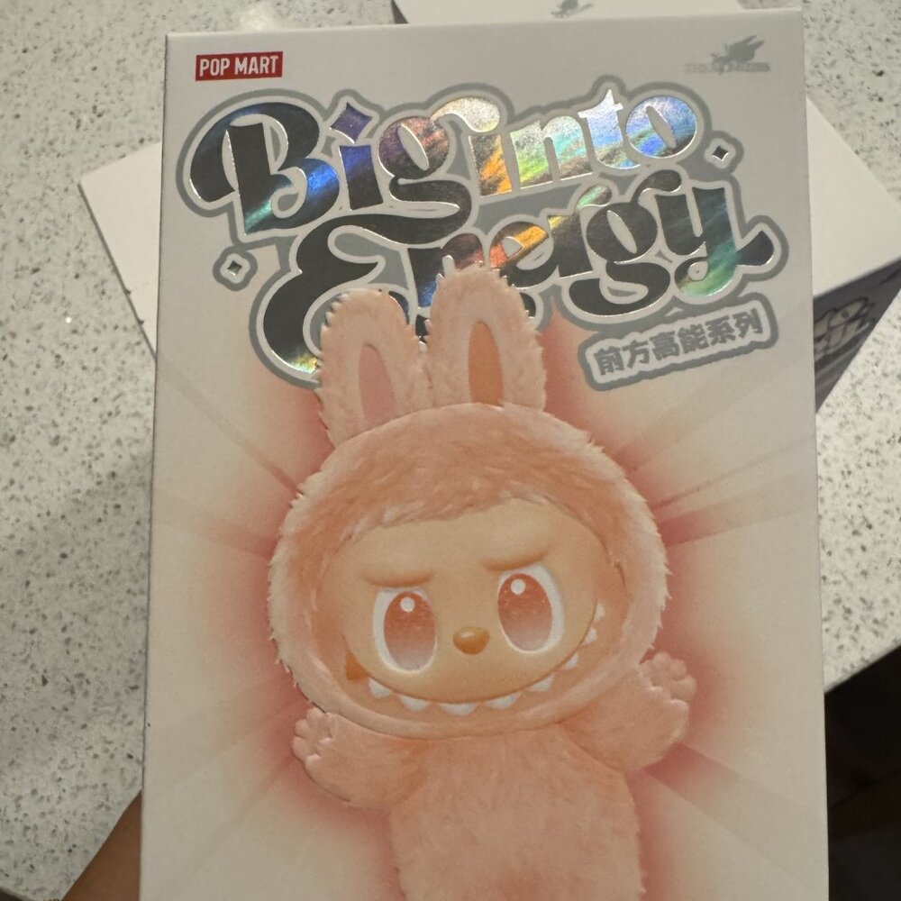 Big Into Energy Labubu- Authentic, Brand New & Unopened!